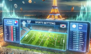 International sports betting illustration ahead of the 2024 Olympic Games in Paris.