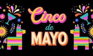 a series of illustrations surrounding cinco de mayo