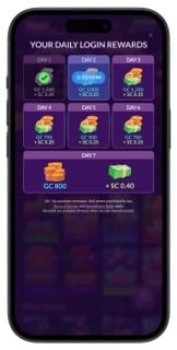PlayFame Casino daily rewards