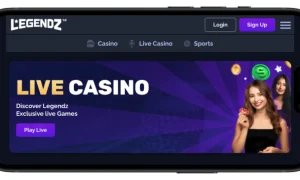 Legendz casino live games mobile