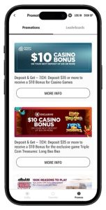 Caesars Palace Casion promotions page