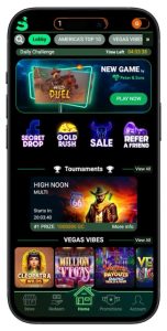 LoneStar Casino homepage