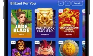 SpinBlitz Casino homepage