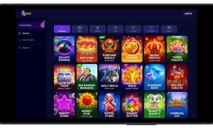 Funrize games page screenshot