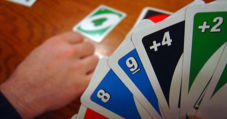 Playing UNO