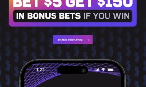 August 2025 Promo Image for Hard Rock Bet Offer Bet $5 Get $150 In Bonus Bets If You Win