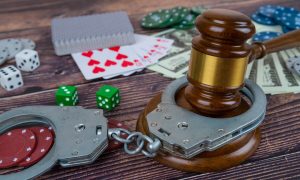 Illegal gambling shutdown