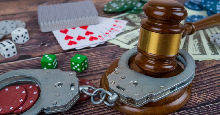 Illegal gambling shutdown