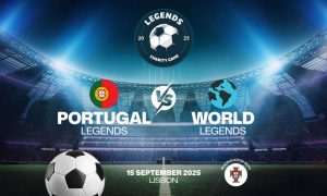 Legends charity soccer game