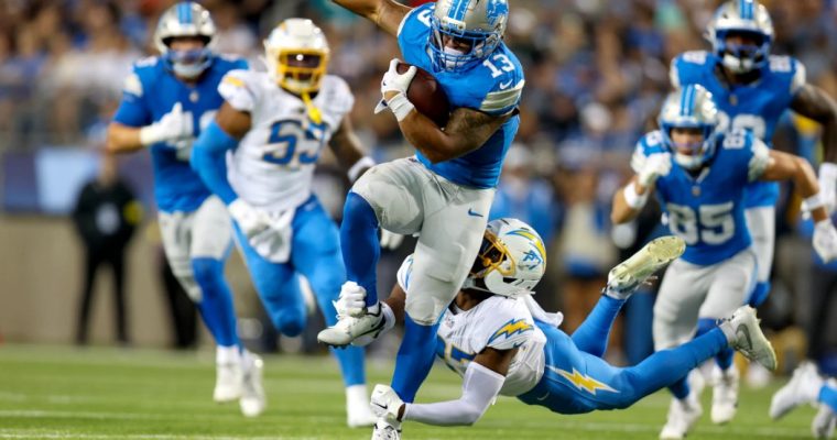Lions vs Chargers NFL preseason game