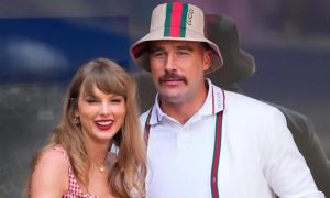 Taylor Swift and Travis Kelce