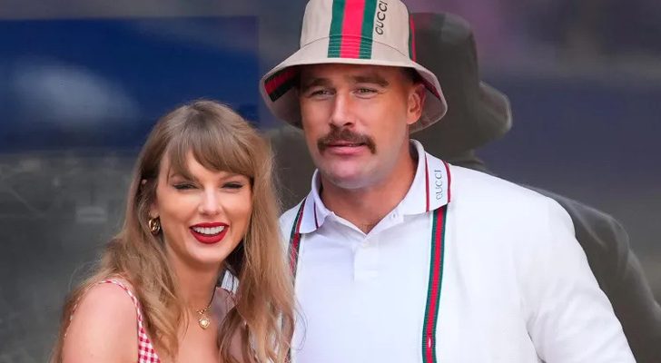Taylor Swift and Travis Kelce