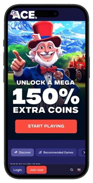 Ace Social Casino welcome offer