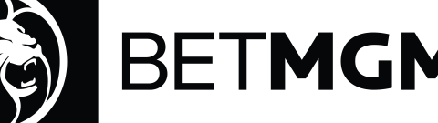 Solid Black BetMGM Horizontal Logo August 2025
