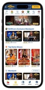 BetRivers Casino homepage