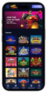 LuckyStake Casino popular games