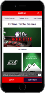 Bally Bet Online Casino Games Mobile
