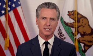 Governor Gavin Newsome on Califoria Sweepstakes Ban