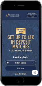Horseshoe Online Casino mobile home