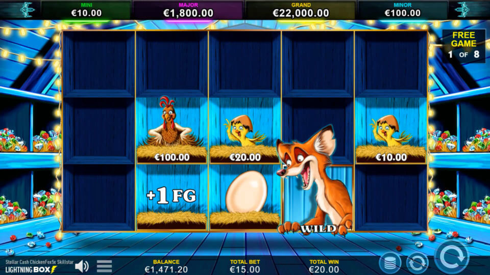 Chicken Fox slots game