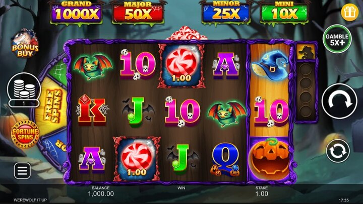 Werewolf It Up slots