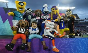 How much NFL mascots make