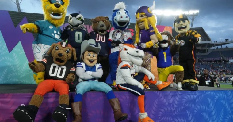 How much NFL mascots make