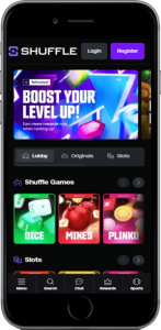 Shuffle Casino mobile home
