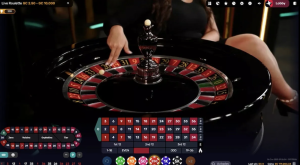 McLuck American Roulette Wheel Close Up Screen Grab