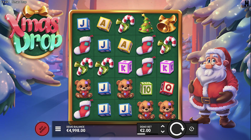 Xmas Drop Online Slot by Hacksaw Gaming