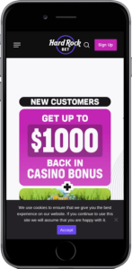 Hard Rock Bet Casino Online mobile home