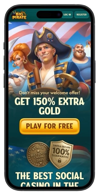 BigPirate Casino Welcome Bonus