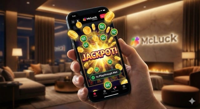 McLuck Casino is turning heads with a huge game lobby and simple 1× SC playthrough