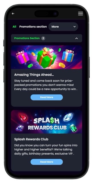 Splash Coins Casino Welcome Bonus