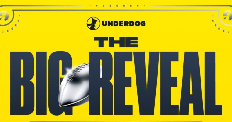Logo for Underdog's 2026 Super Bowl Promo The Big Reveal