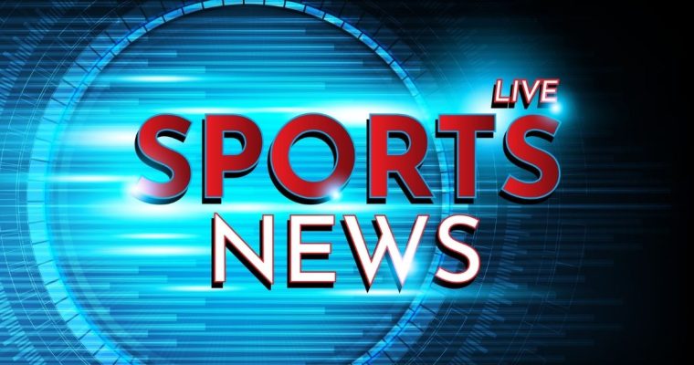 Breaking News Concept Vector Says Live Sports News