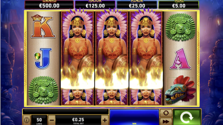 Sky Queen Online Slot Screenshot