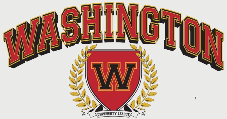 Vector Artwork of Collegiate Logo for a Washington Team