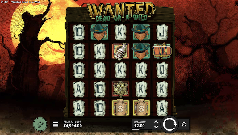 Wanted Dead or a Wild Online Slot by Hacksaw Gaming