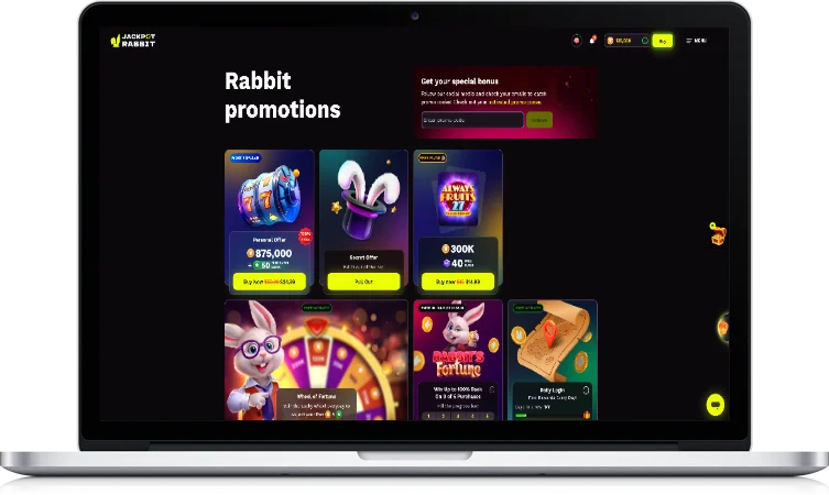 JackpotRabbit Casino Promos