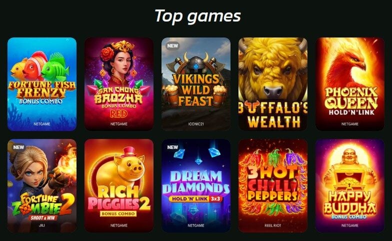 Stormrush Casino gamaes