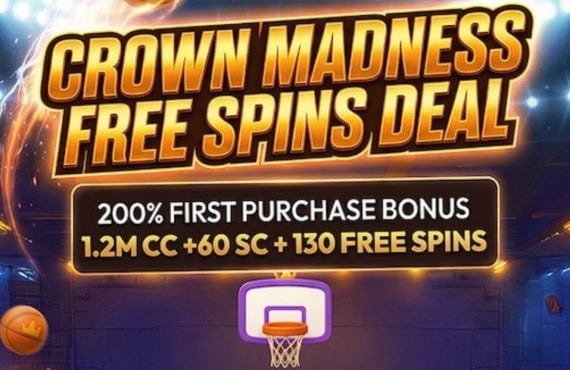 Crown Coins Casino Unleashes 1.2M Coin "Crown Madness" for March