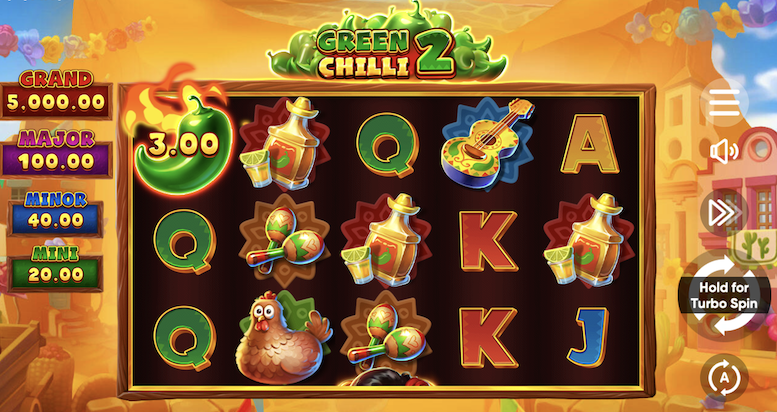 Green Chilli Online Slot Screenshot