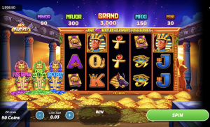 Mo' Mummy Online Slot Demo Screenshot