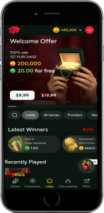 Firesevens casino welcome bonus screenshot