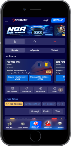 Sportzino Sportsbook Screenshot