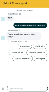 NoLimitCoins Support