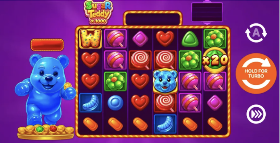 Sugar Teddy Online Slot Screenshot