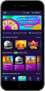 The Boss Casino home screenshot