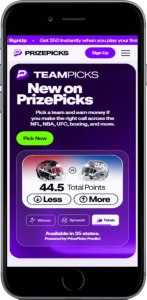PrizePicks prediction market teams